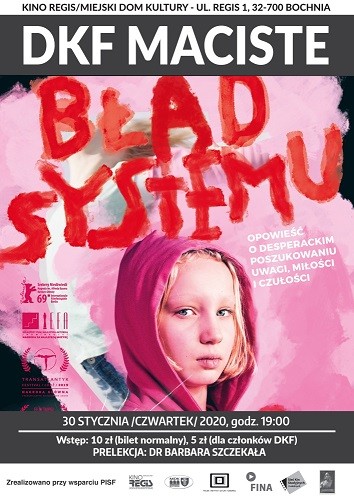 Plakat DKF MACISTE Błąd systemu