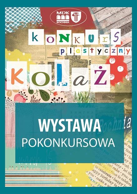 Plakat konkursu "Kolaż"