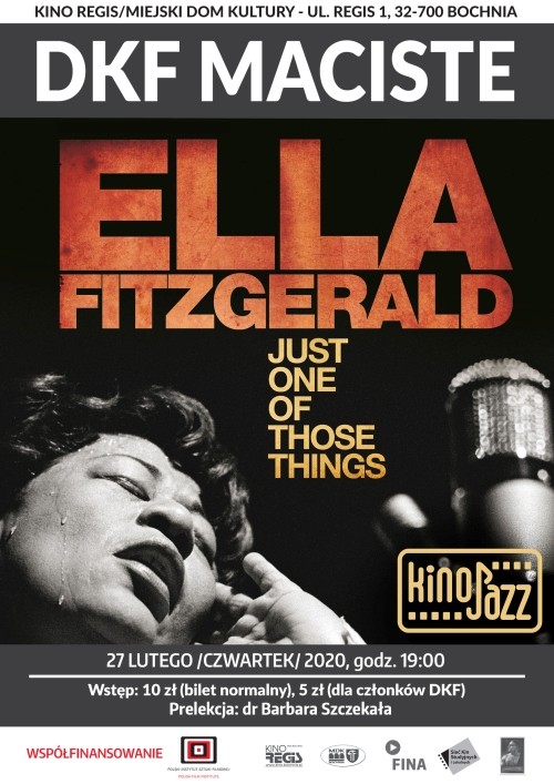 Plakat "Ella fitzgerald Just one of those thing"