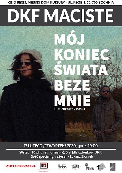 Plakat " Mój koniec świata beze mnie"