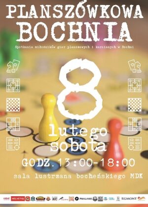 Plakat "Planszówkowa Bochnia"
