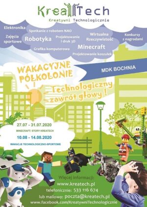 Plakat Kreatech Półkolonia