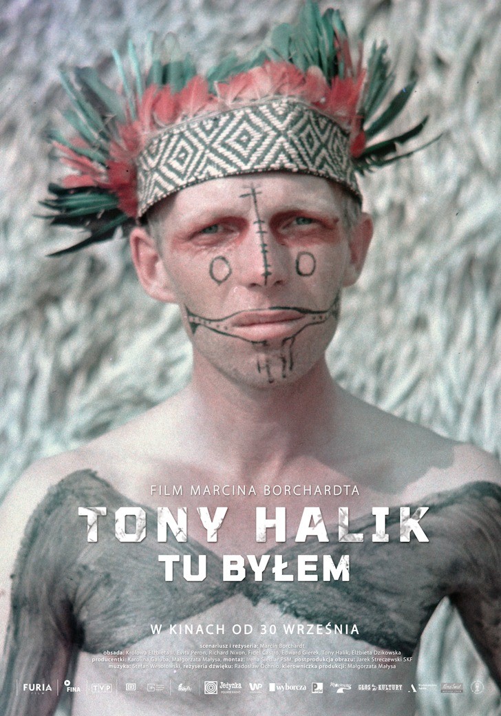 plakat Tony Halik "Tu byłem"
