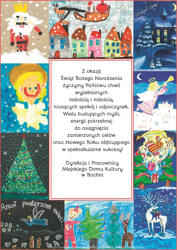 Kartka bożonarodzeniowa od MDK