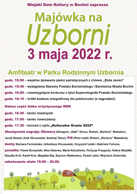 Idź do: Majókwa na Uzborni 3 Maja 2022 r.