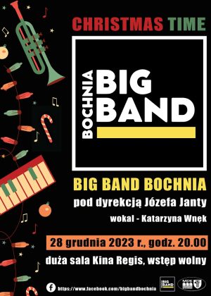 Plakat Koncert Time Big Bandu