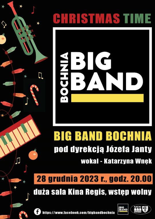 Plakat Koncert Time Big Bandu