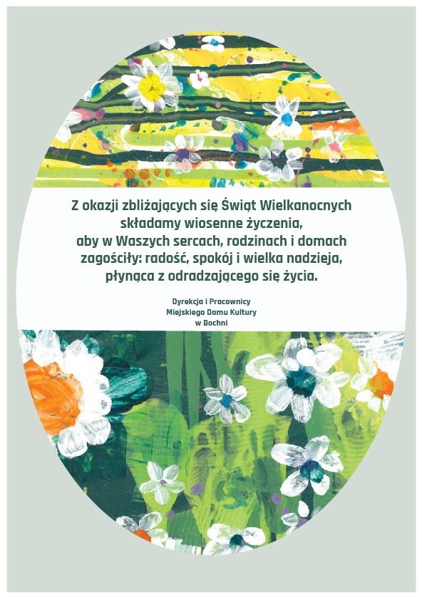 Kartka z życzeniami wielkanocnymi