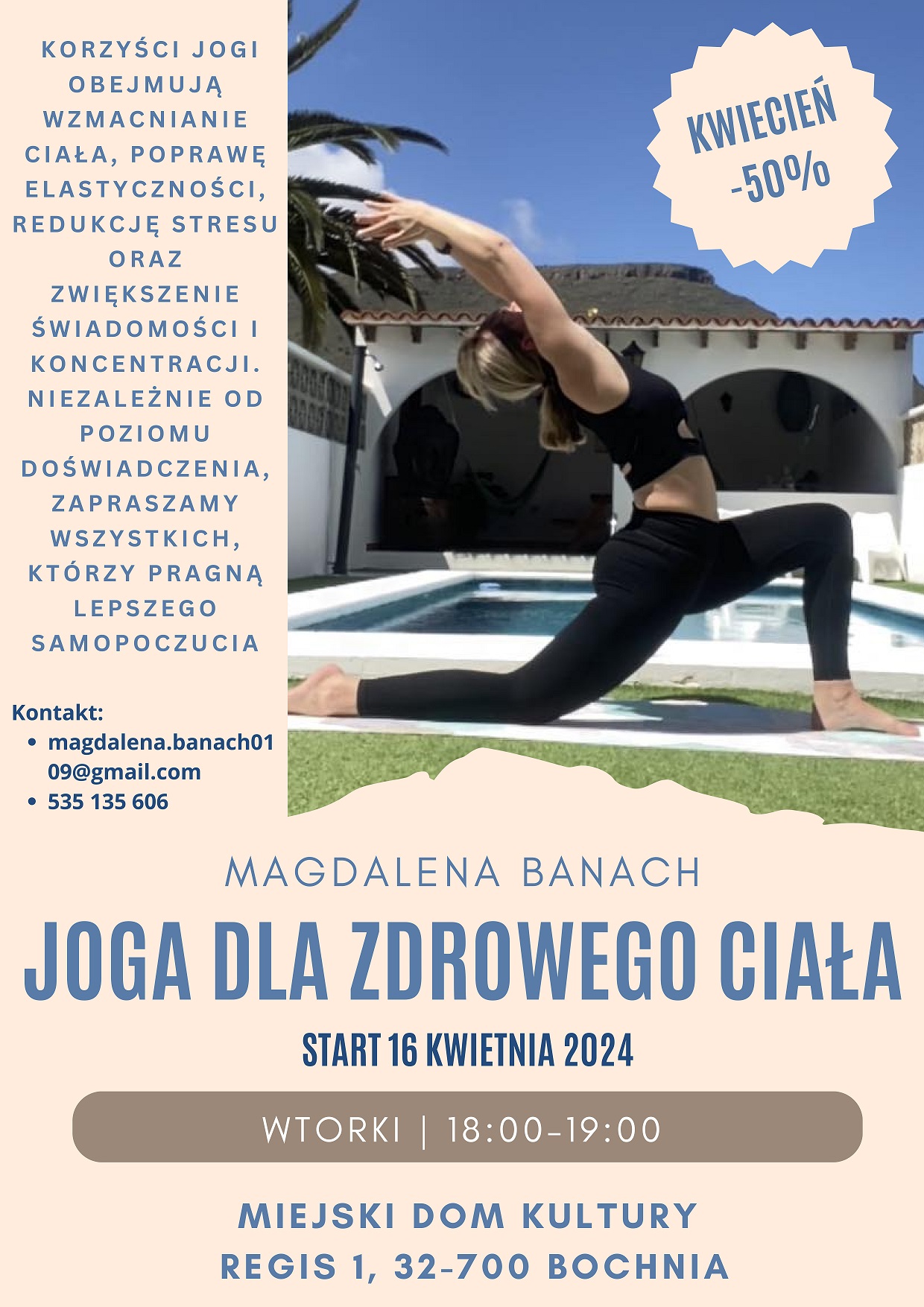 Joga - plakat