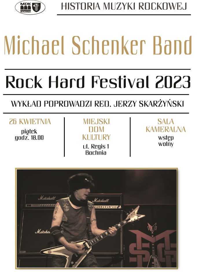 pLAKAT ILOUSTROWANA MUZYKĄ HISTORIA ROCKA