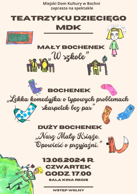 Bochenek teatrzyk plakat