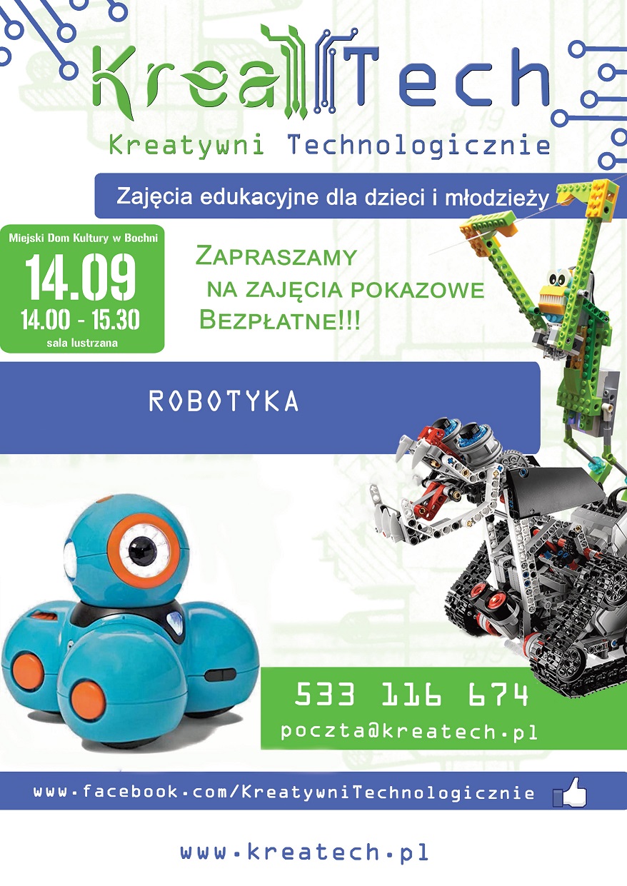 Nabór na zajęcia z robotyki