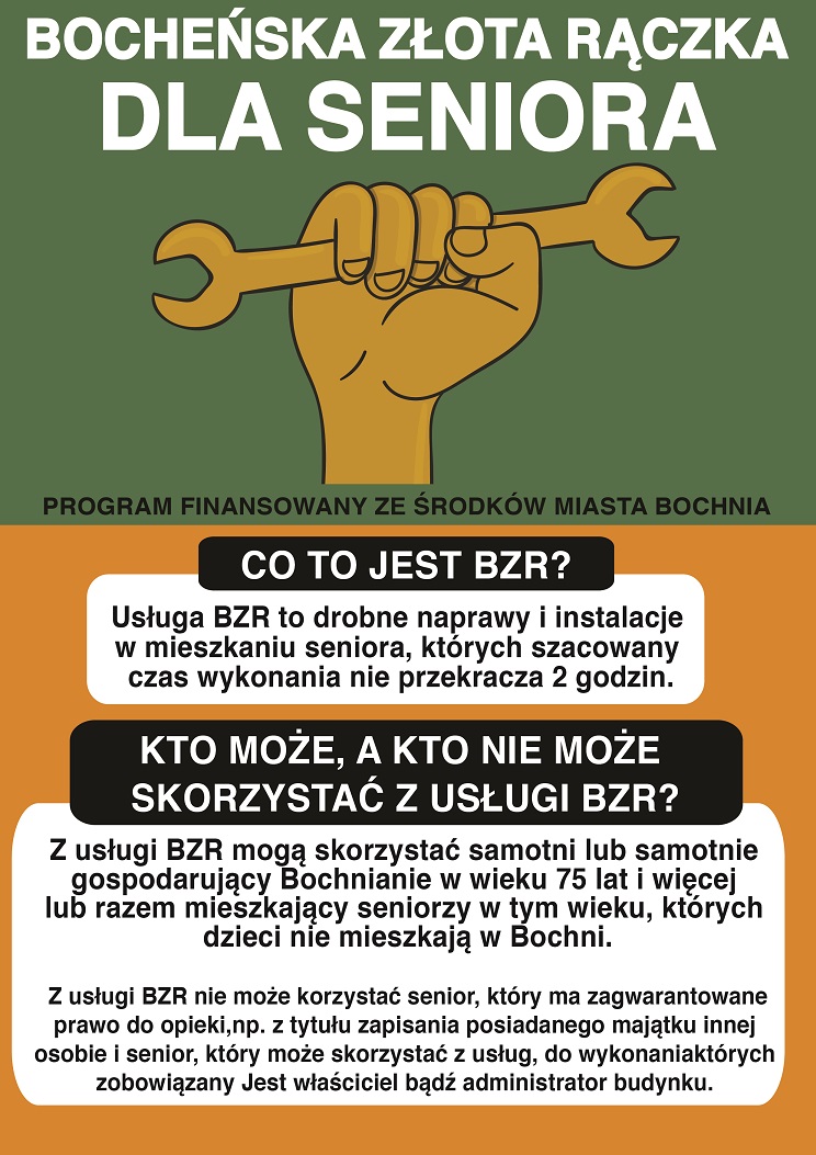 PROGRAM BOCHEŃSKA ZŁOTA RĄCZKA SZCZEGÓŁY W POŚCIE