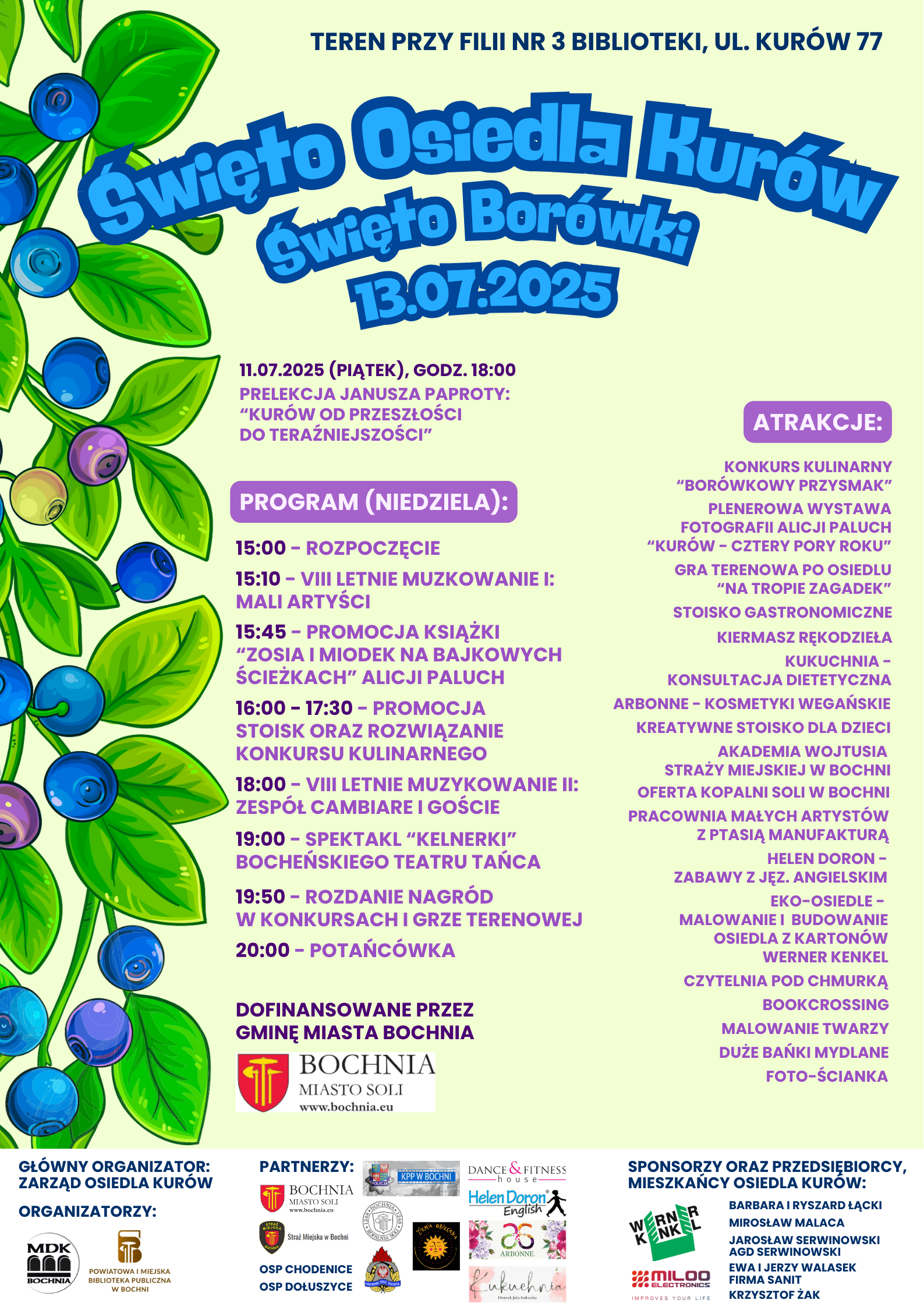 święto osiedla kurów program