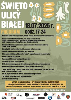 święto ulicy białej - plakat - szczegóły w poście