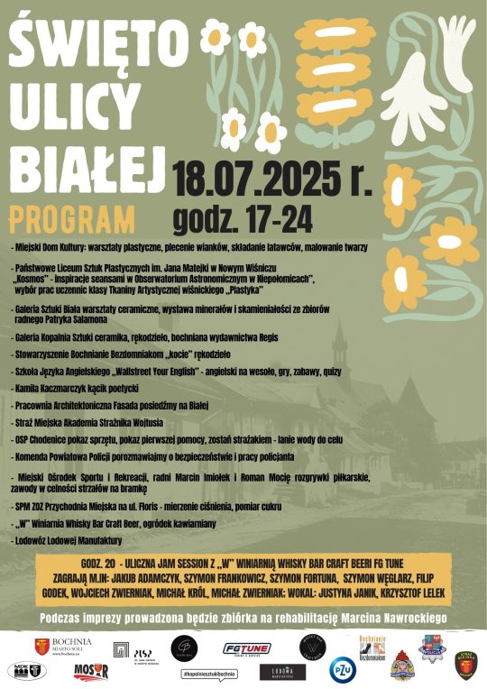 święto ulicy białej - plakat - szczegóły w poście