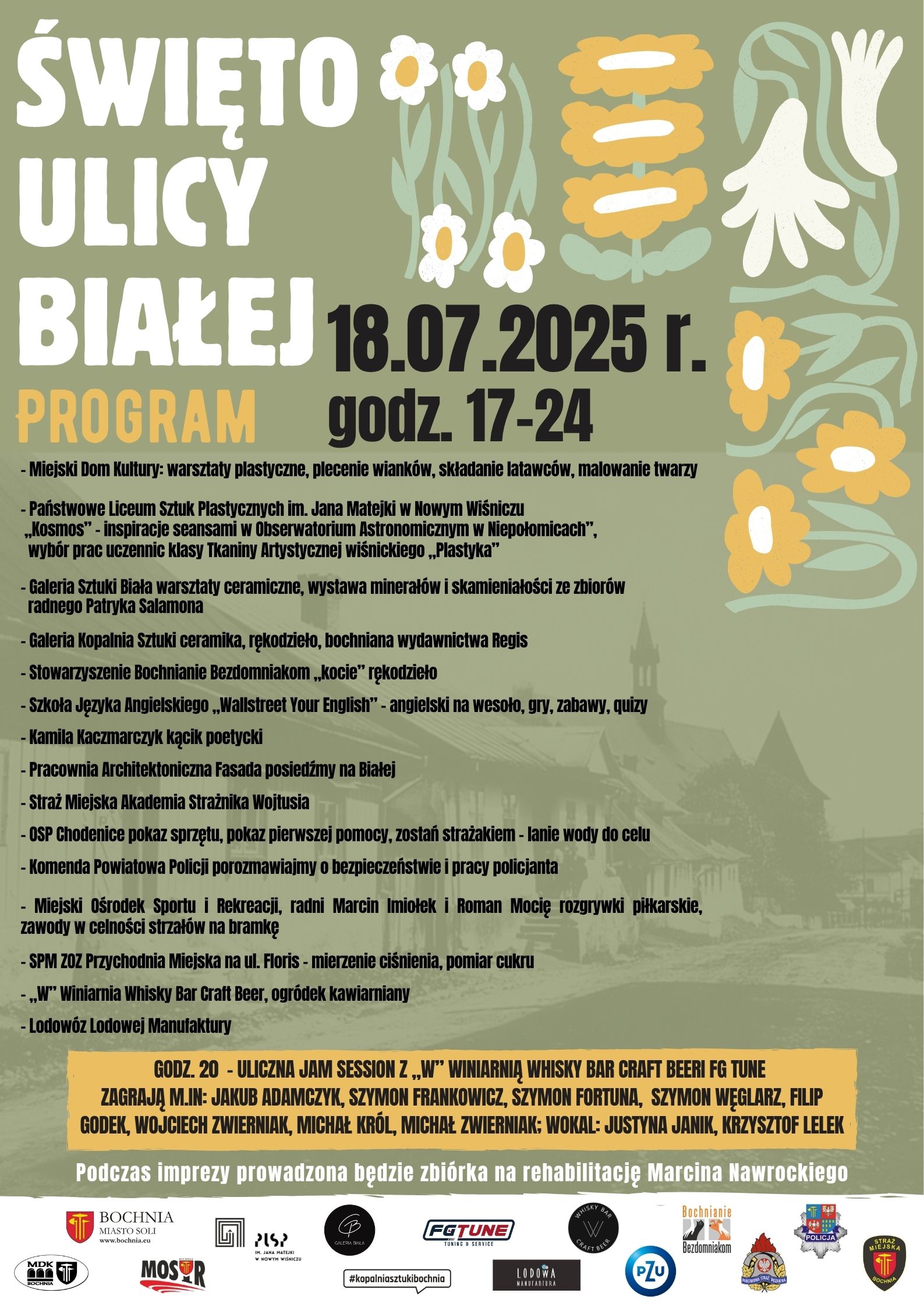 święto ulicy białej - plakat - szczegóły w poście