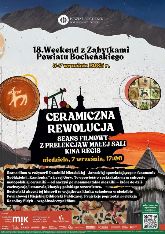 Cermaniczna rewolucja seans w kinie Regis w ramach weekednu z zabytkami