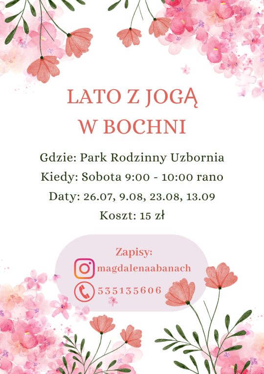 Lato z jogą szczegóły w poście