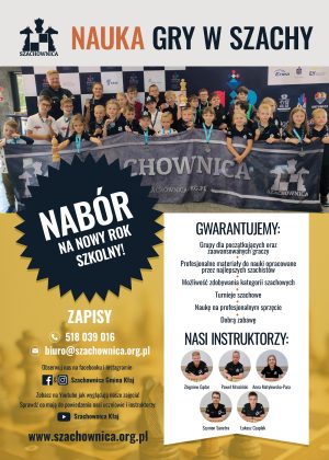 Nabór do sekcji szachowej - szczegóły w poście