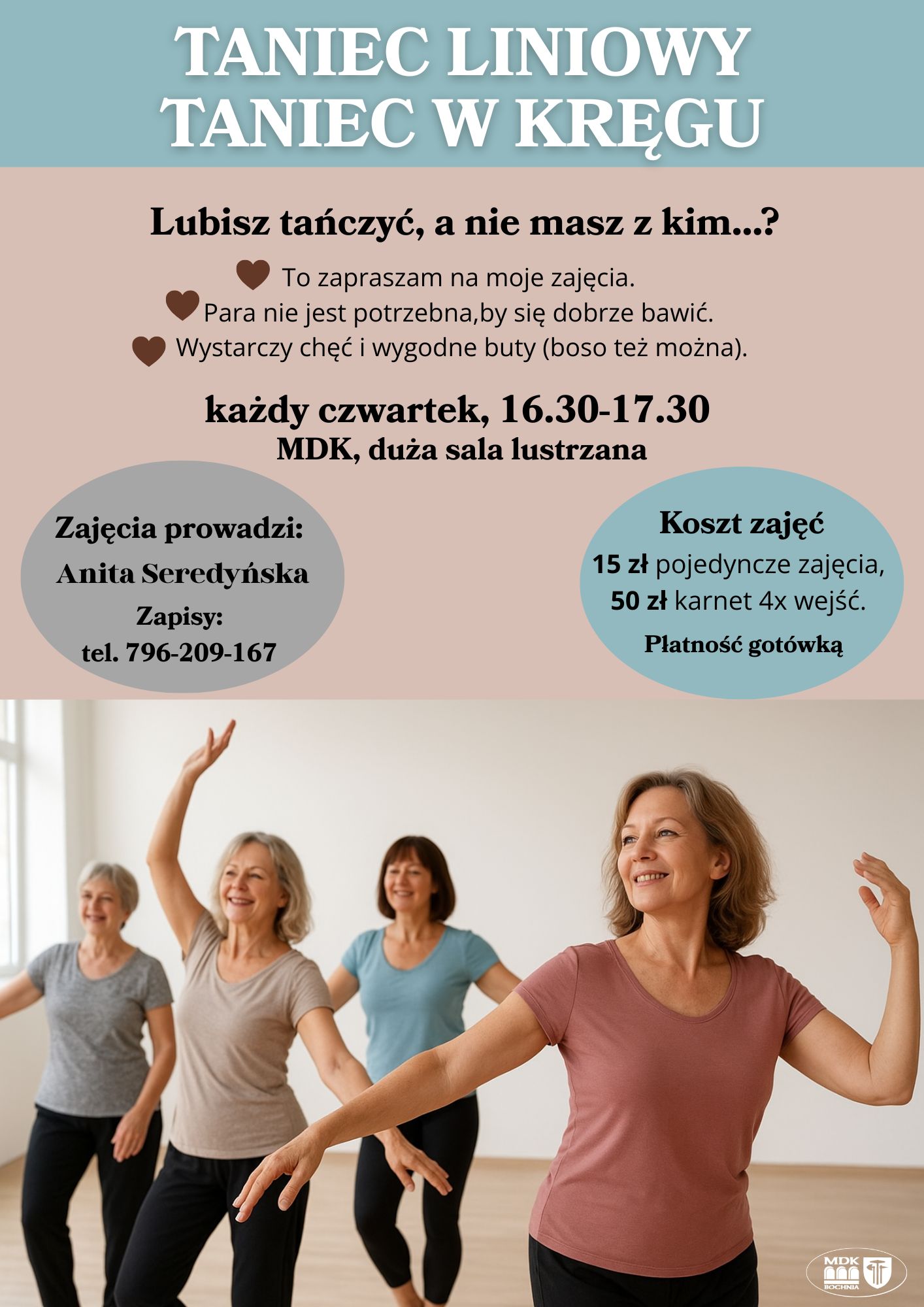 taniec liniowy , taniec solo - szczegóły w poście