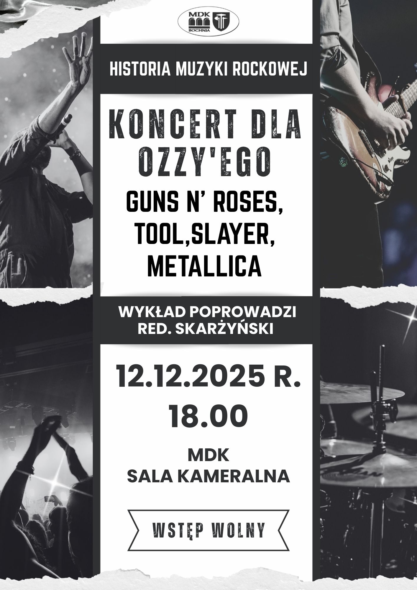 kolejne spotkanie z cyklu ilustrowana muzyką historia rocka: 12 grudnia szczegóły w poście