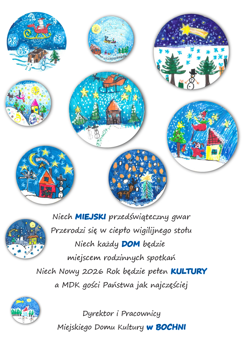 Kartka świąteczna z życzeniami