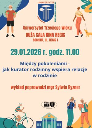 Uniwersytet Trzeciego Wieku styczeń szczegóły w poście