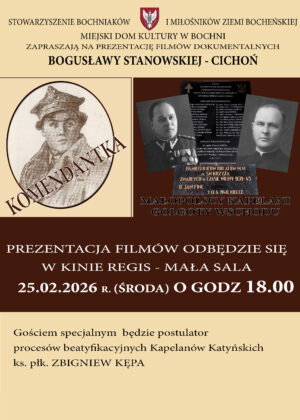 Prezentacja filmów Bogusławy Stanowskiej-Cichoń