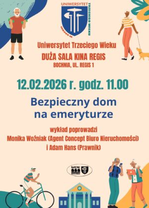 Wykład UTW 12 lego godz. 11 szczegóły w poście