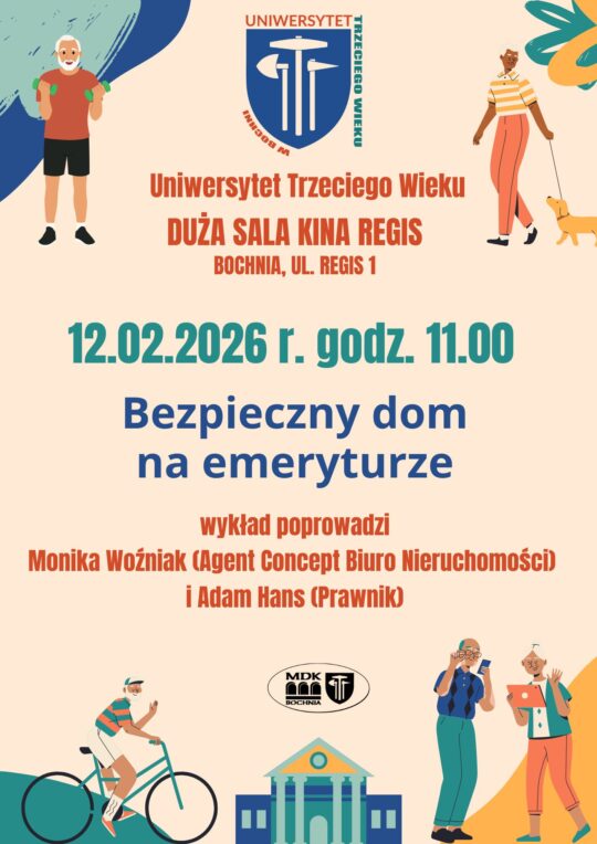 Wykład UTW 12 lego godz. 11 szczegóły w poście