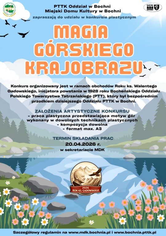 Magia Górskiego Krajobrazu konkurs placztyczny szczegóły w poście