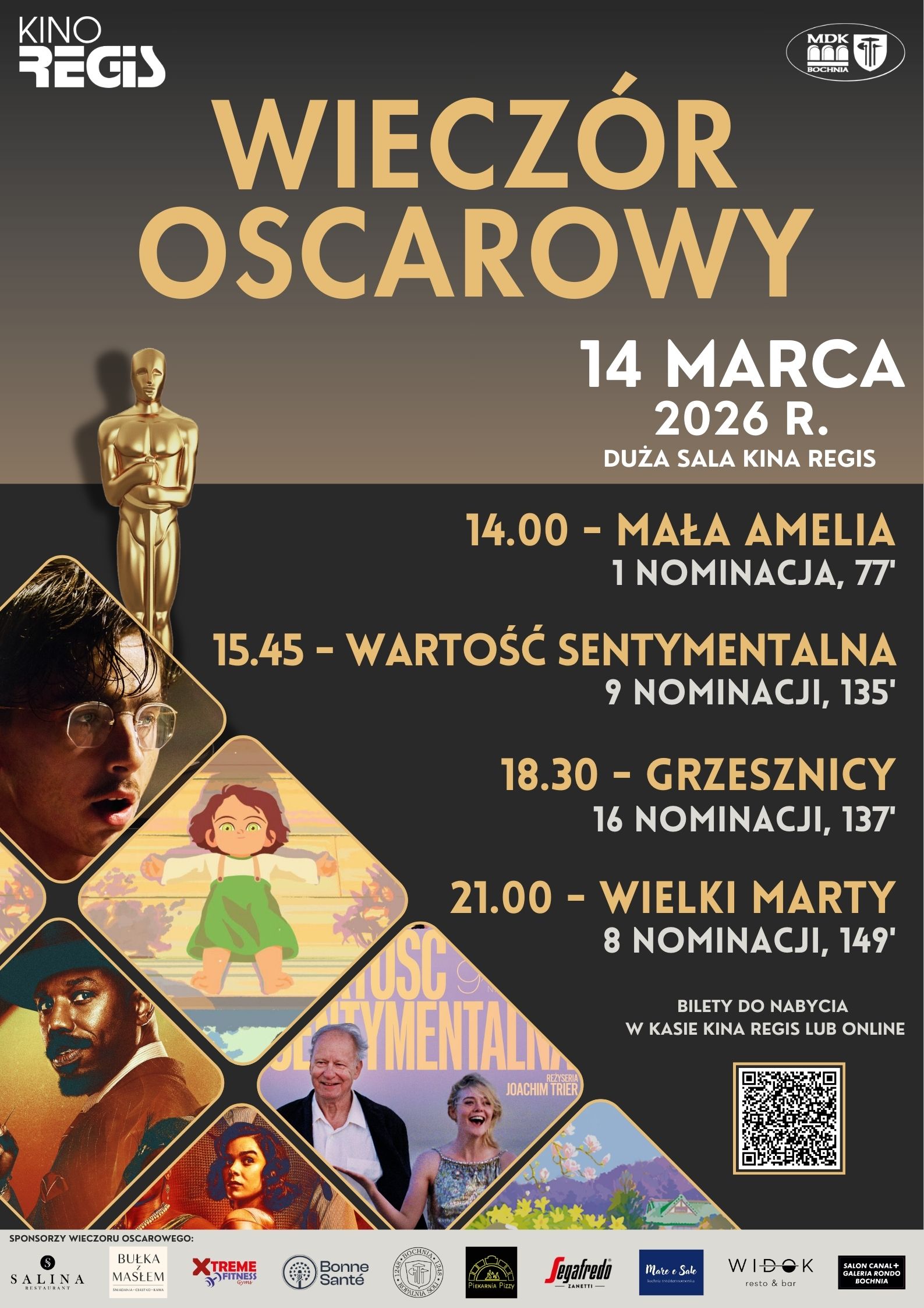 Oskary 2026 szczegóły w poście