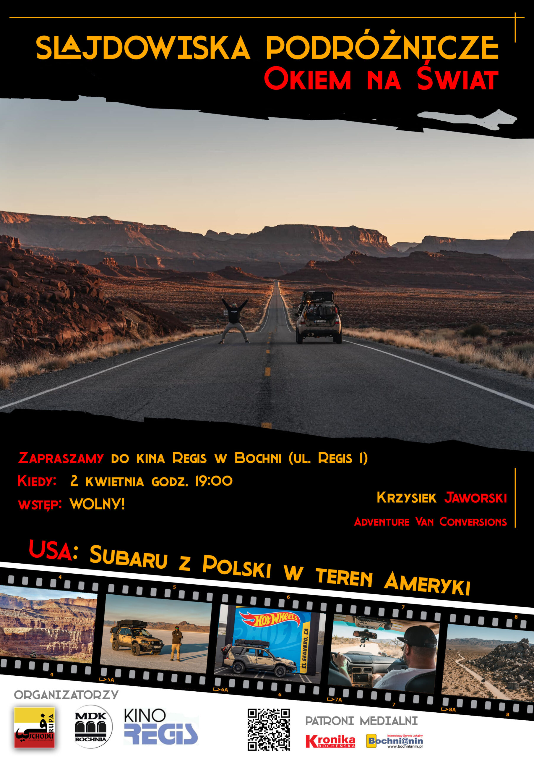 Czwarte spotkanie podróżnicze z cyklu „Okiem na Świat” w Kinie Regis szczegóły w poście