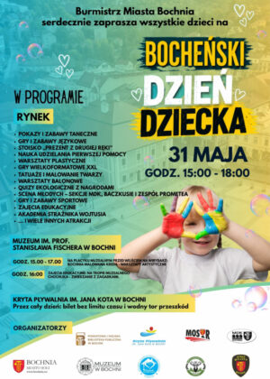 Dzień Dziecka 31 maja 15-18 rynek w Bochni