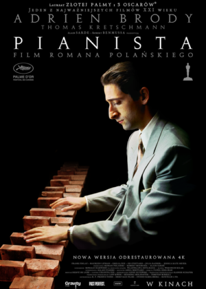 21 maja DKF Maciste zaprezentuje jeden najważniejszych filmów XXI wieku – „Pianista”, który powraca w nowej odsłonie po gruntownej rekonstrukcji 4K.