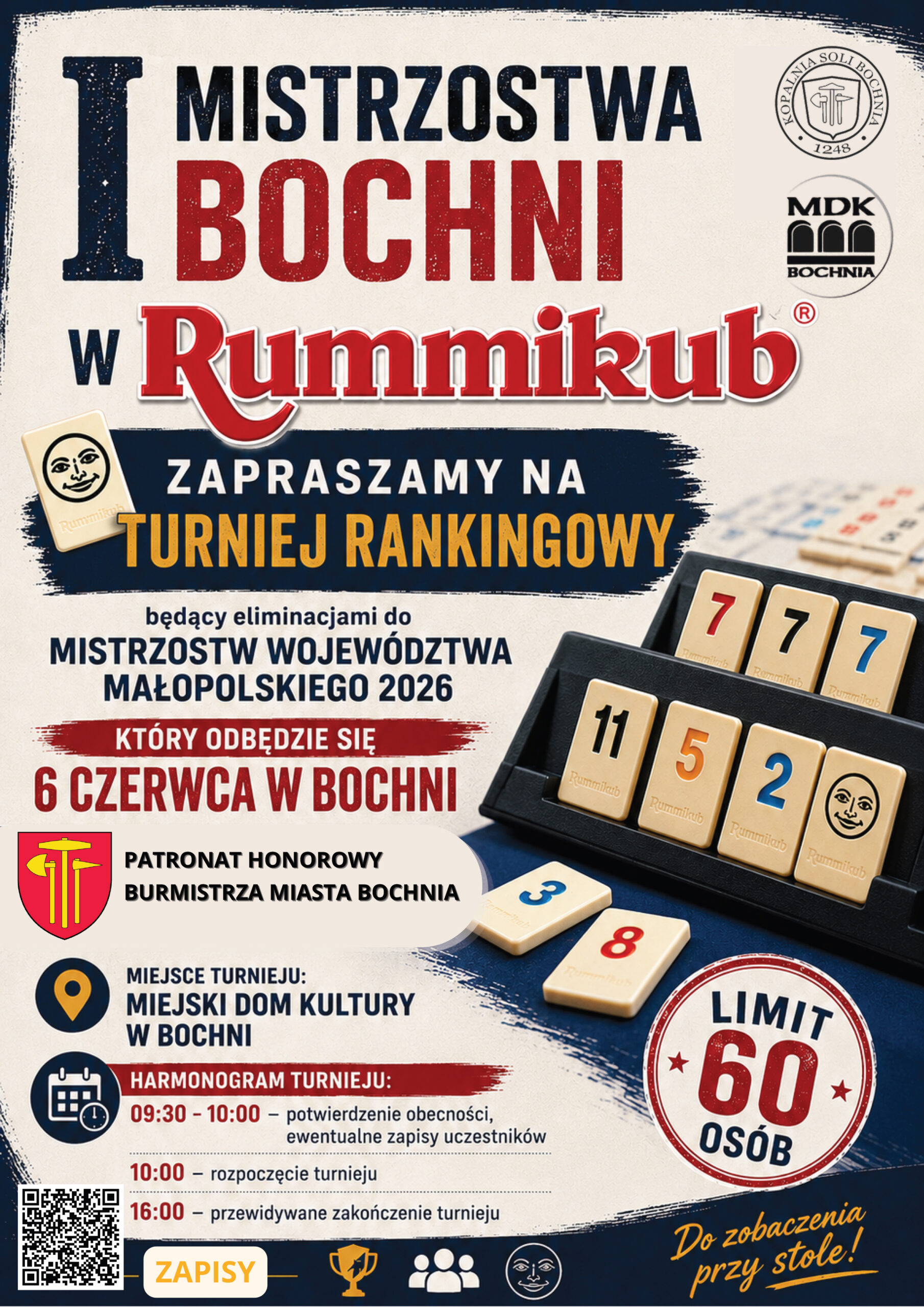 Turniej w rummikub w Bochni
