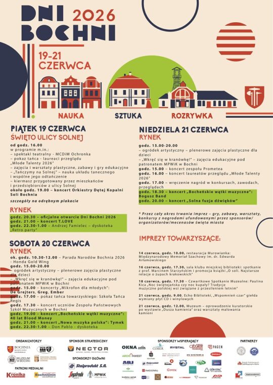 DNI BOCHNI 2026 PROGRAM