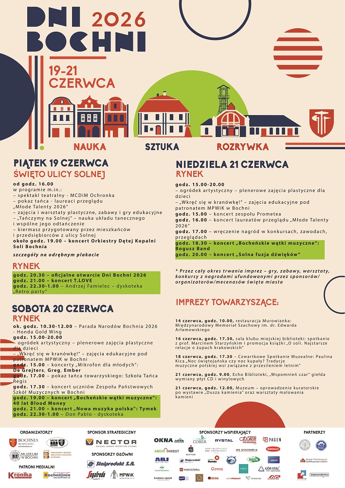 DNI BOCHNI 2026 PROGRAM