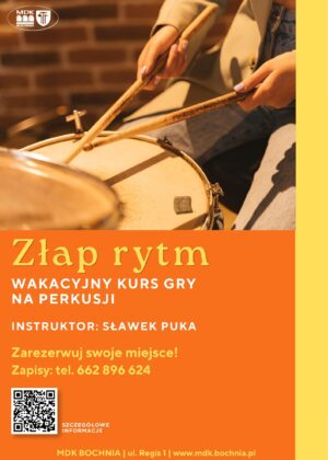 Wakaycjny Kurs perkusji
