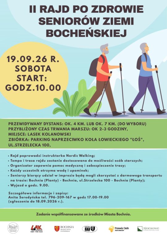 II Rajd po zdrowie Nordic Walking 2026