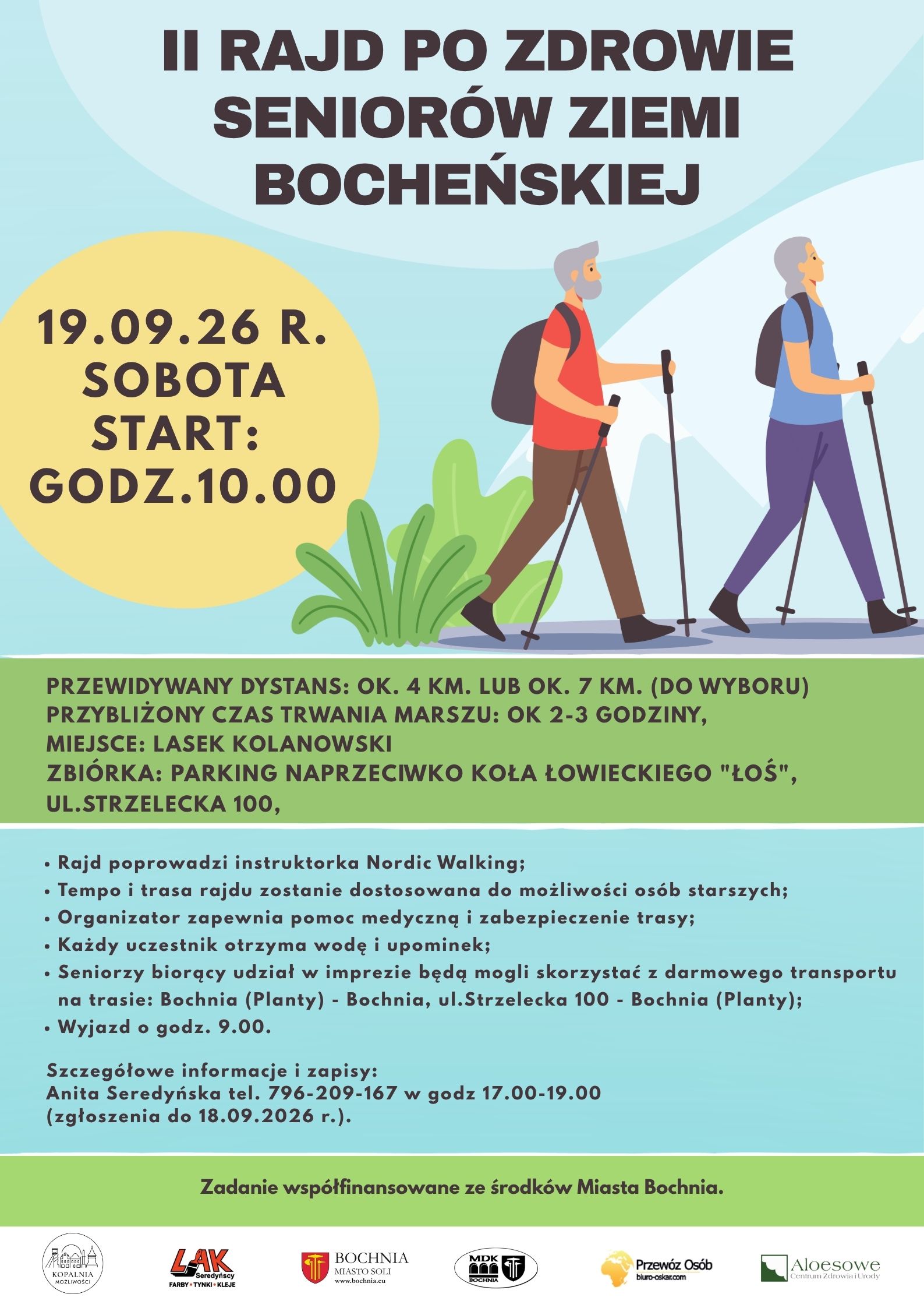 II Rajd po zdrowie Nordic Walking 2026