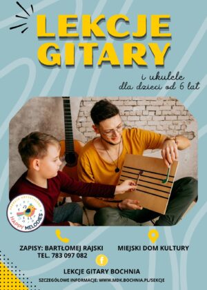 Lekcje gry na gitarze