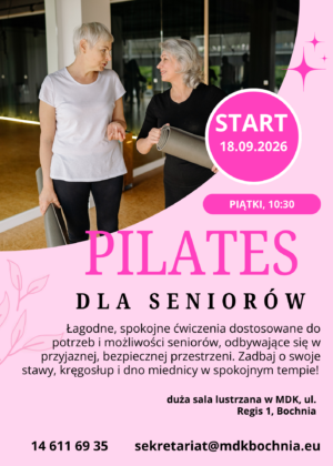PILATES DLA SENIORÓW