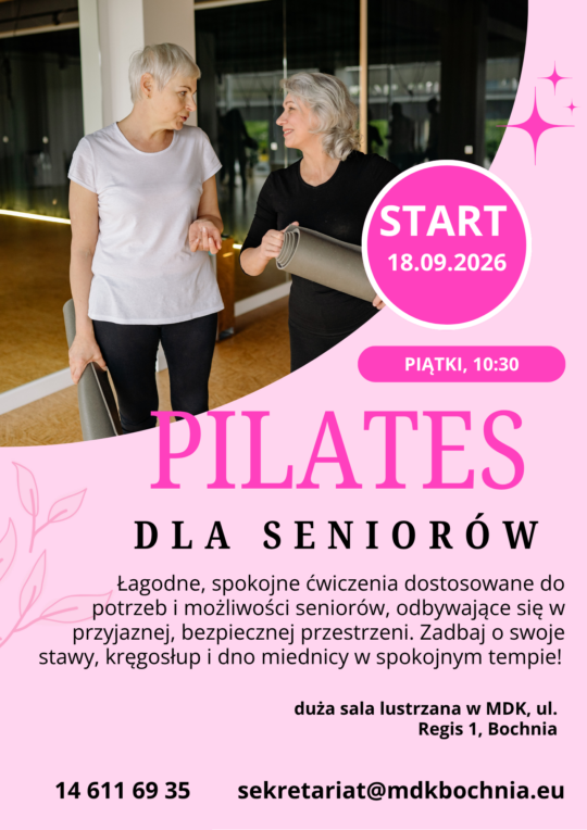 PILATES DLA SENIORÓW